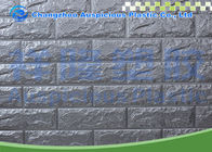 Selbstklebende Wand-Aufkleber-Platten, Wände des Schaum-3D mit grauer Farbe